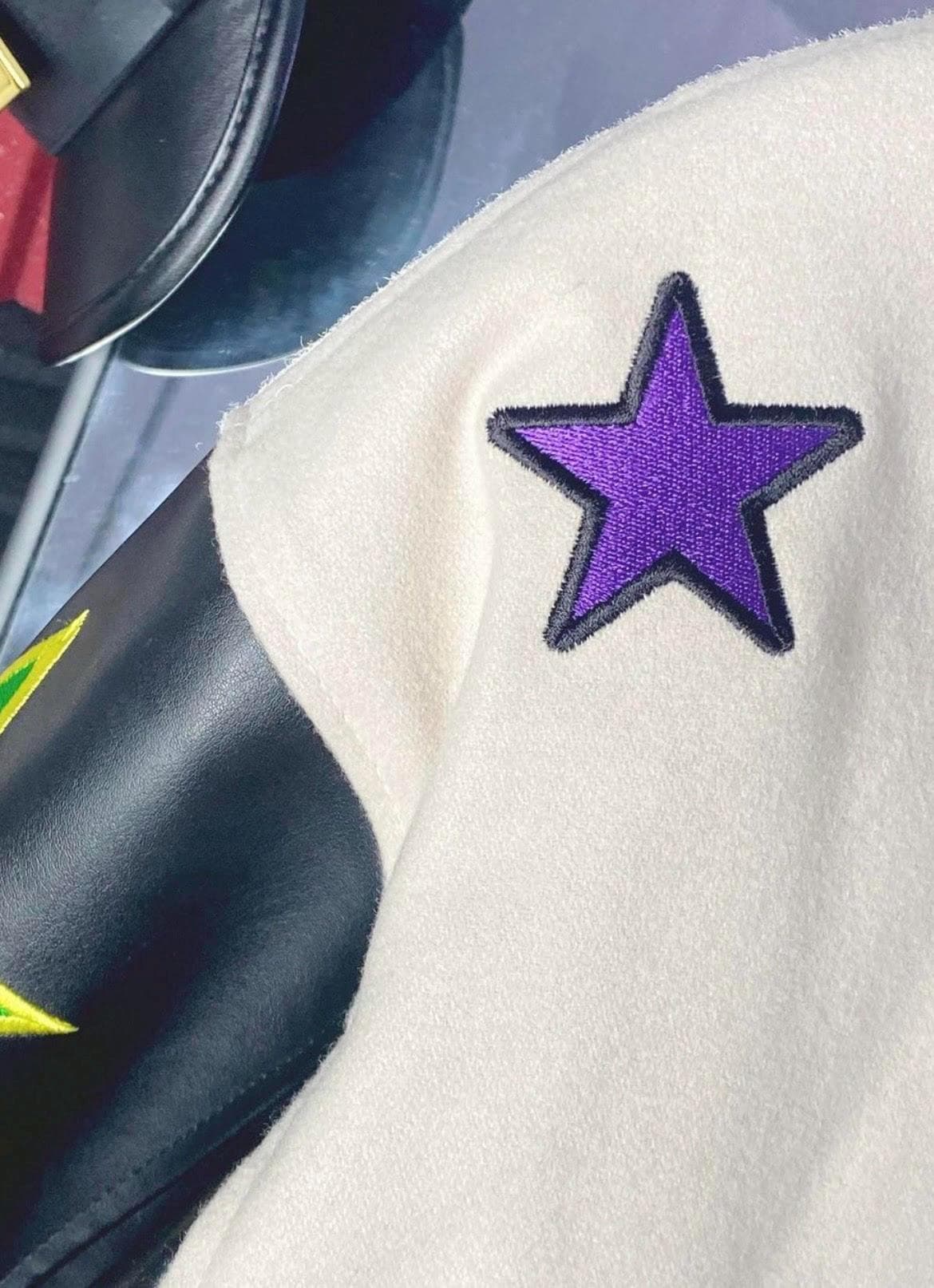 Anime Jojo Varsity Jacket Embroidered