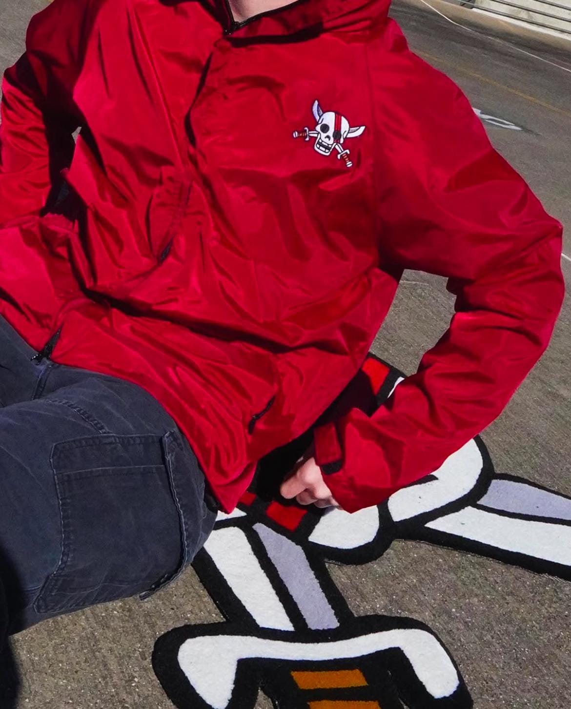 One Piece Pirate Red Jacket