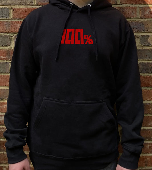 100, Black Hoodie