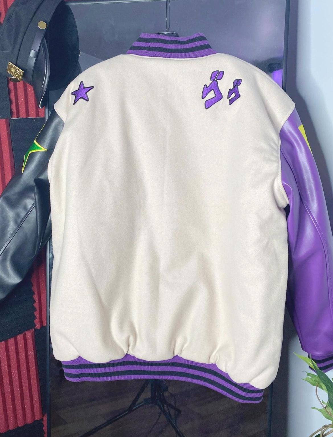 Anime Jojo Varsity Jacket Embroidered