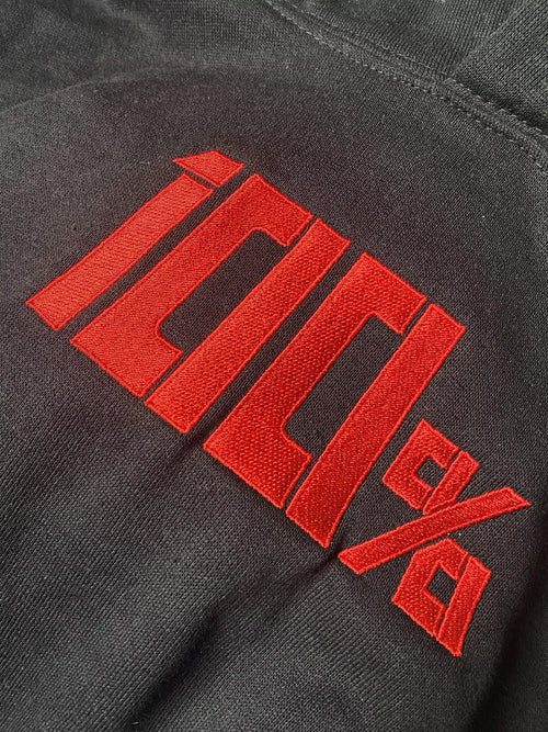 Anime Mob 100, Black Hoodie